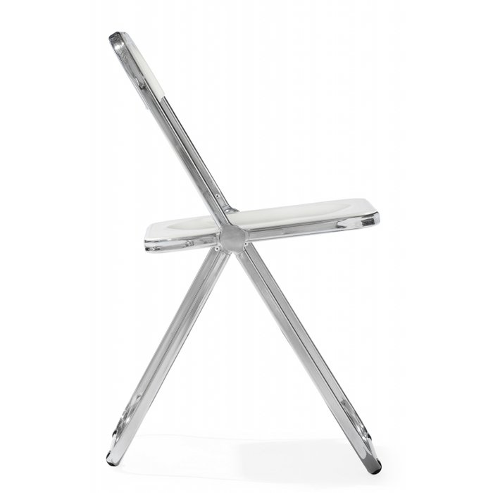 Обеденный стул Fold белого цвета - лучшие Обеденные стулья в INMYROOM