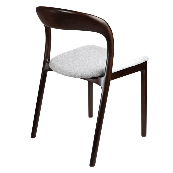 Обеденный стул Леман серо-коричневого цвета - лучшие Обеденные стулья в INMYROOM Обеденный стул Леман серо-коричневого цвета - лучшие Обеденные стулья в INMYROOM