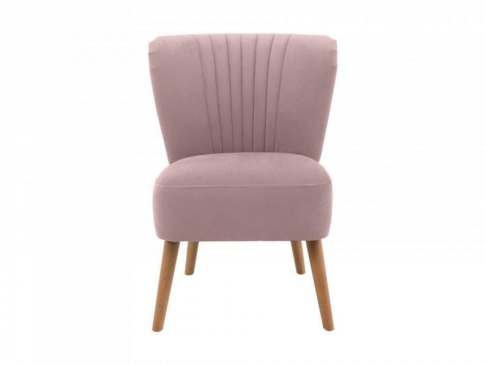 Кресло Barbara пыльно-розового цвета - купить Интерьерные кресла по цене 20340.0
