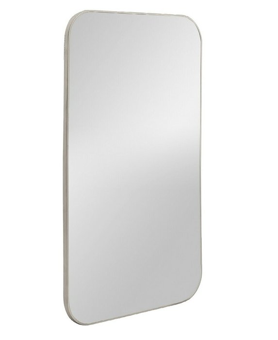 Настенное зеркало Smart М в раме серебряного цвета - купить Настенные зеркала по цене 14900.0