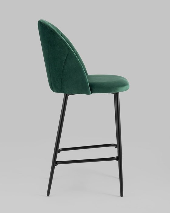 Стул барный Логан зеленого цвета - лучшие Барные стулья в INMYROOM