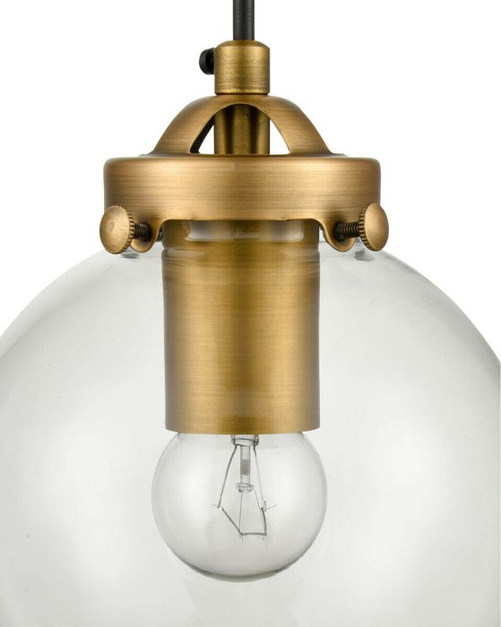 Подвесной светильник Volo с прозрачным плафоном - лучшие Подвесные светильники в INMYROOM