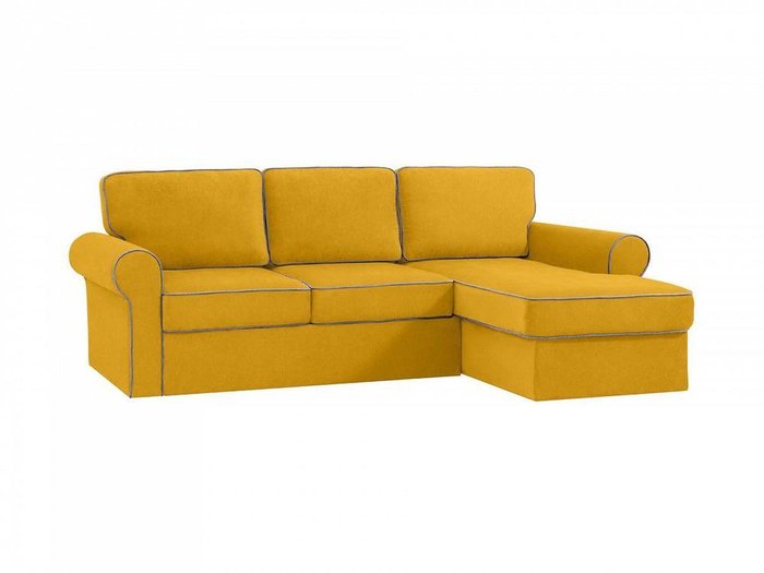 Угловой диван-кровать Murom желтого цвета - купить Угловые диваны по цене 115830.0