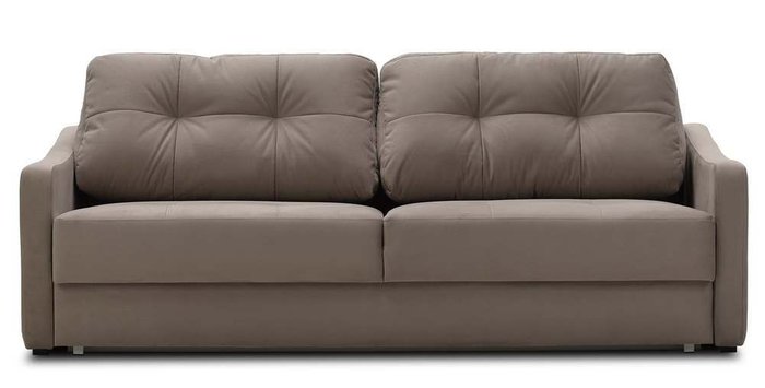Прямой диван-кровать Сити бежевого цвета - купить Прямые диваны по цене 31300.0