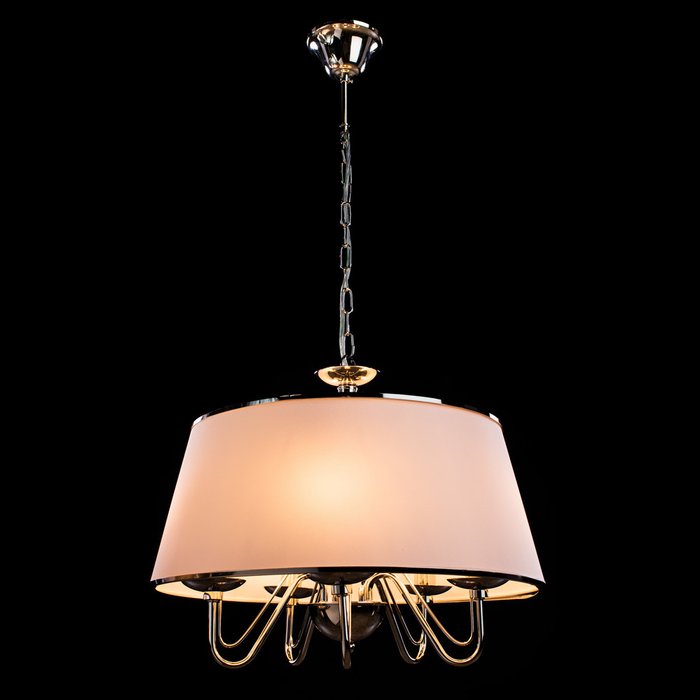 Подвесная люстра Arte Lamp Furore с белыми абажурами - купить Подвесные люстры по цене 10040.0