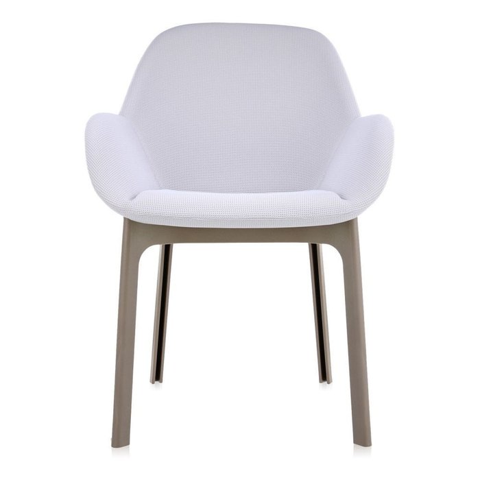 Стул Clap бежево-белого цвета - купить Обеденные стулья по цене 50268.0