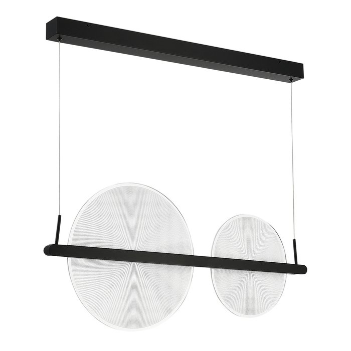 Светильник подвесной ST-Luce Черный/Прозрачный LED 1*24W 4000K SPLENDID