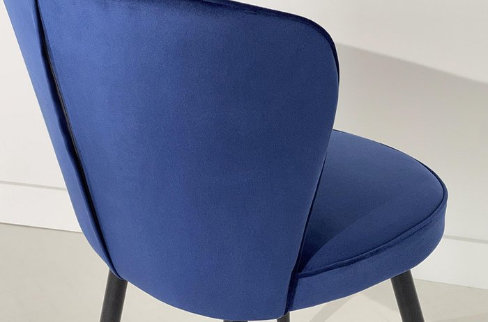 Стул Ричард темно-синего цвета - купить Обеденные стулья по цене 8080.0