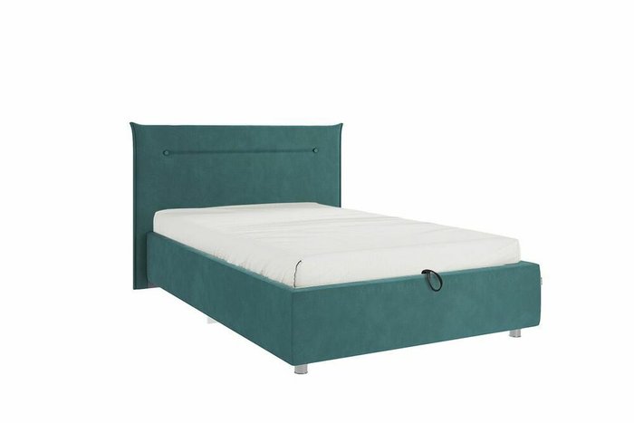 Кровать Альба 120х200 сине-зеленого цвета с подъемным механизмом