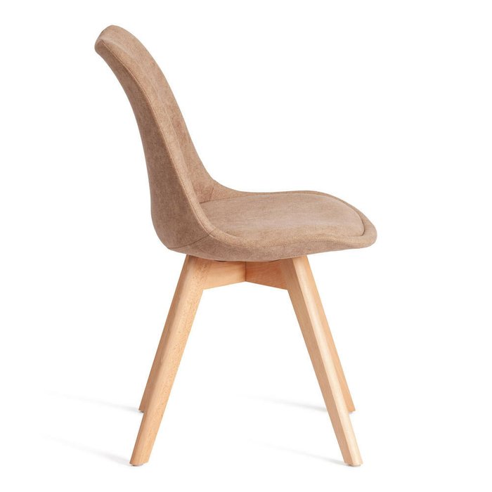 Комплект из четырех стульев Tulip Soft бежевого цвета - лучшие Обеденные стулья в INMYROOM