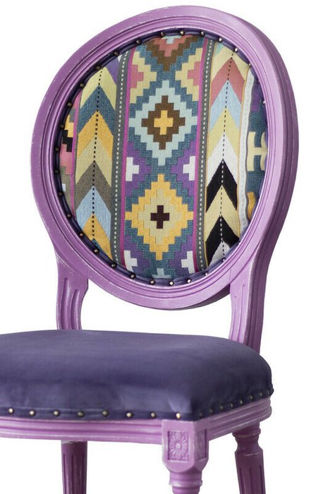 Стул Рахат лукум фиолетового цвета - купить Обеденные стулья по цене 22400.0