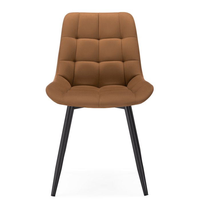 Стул вращающийся Челси коричневого цвета - купить Обеденные стулья по цене 6990.0