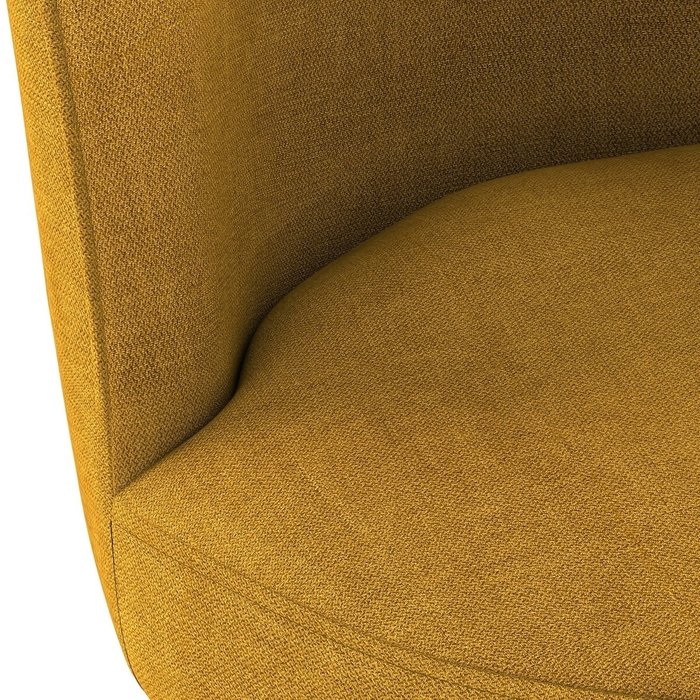 Набор из двух стульев Quilda желтого цвета - лучшие Обеденные стулья в INMYROOM