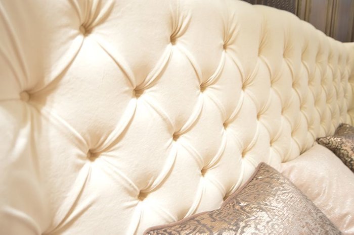 Кровать "Molly Milk" с основанием из высококлассной древесины 180х200 см - лучшие Кровати для спальни в INMYROOM