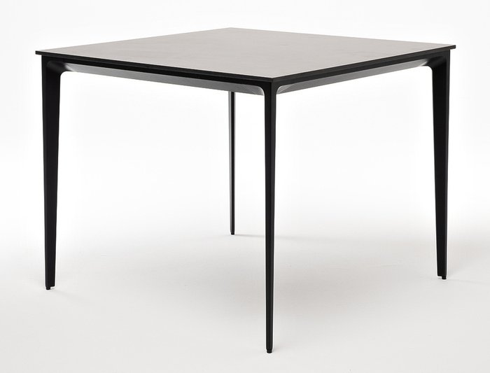 Обеденный стол Малага серо-черного цвета - купить Садовые столы по цене 64500.0