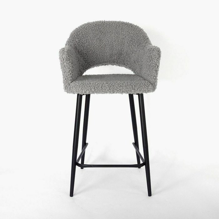 Барный стул Белладжио серого цвета - купить Барные стулья по цене 15900.0