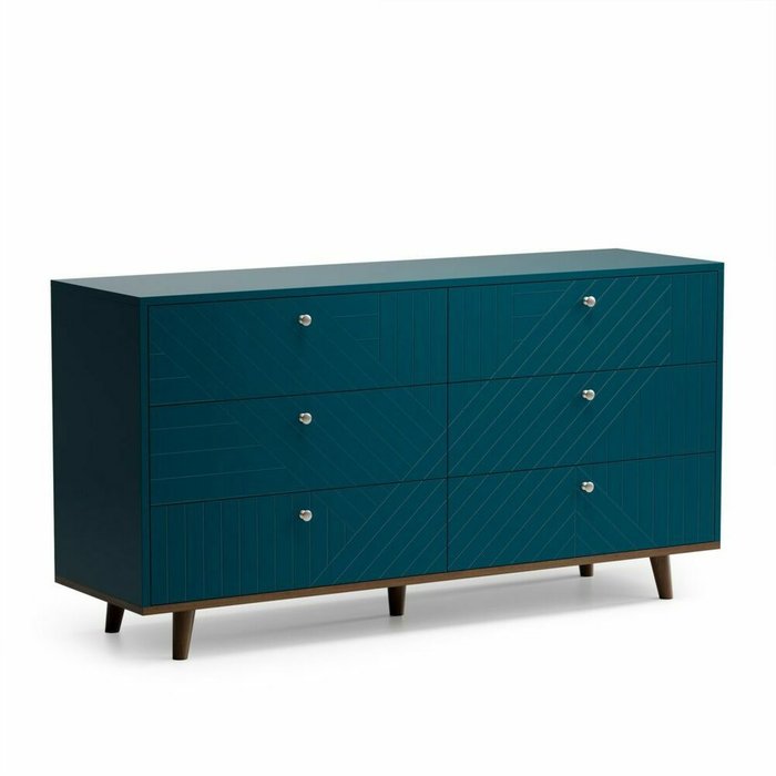 Комод Twin TW059 синего цвета Комод Twin TW059 синего цвета