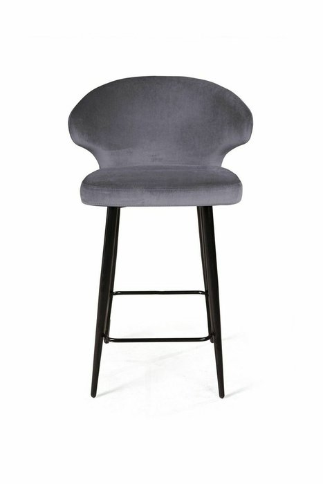 Стул барный Richard серого цвета - купить Барные стулья по цене 13900.0