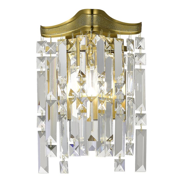 Светильник настенный ST-Luce Латунь/Прозрачный E14 1*60W OFELIA