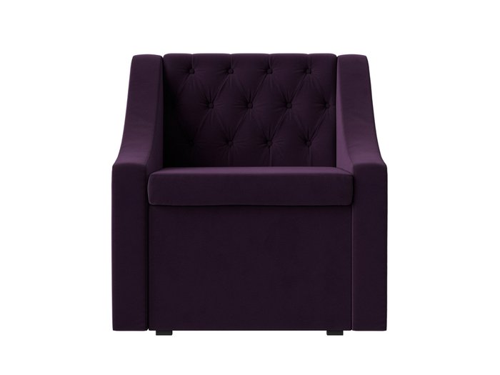Кресло Мерлин с ящиком фиолетового цвета - купить Интерьерные кресла по цене 22999.0