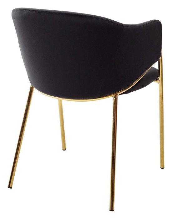 Стул Dill черного цвета - лучшие Обеденные стулья в INMYROOM