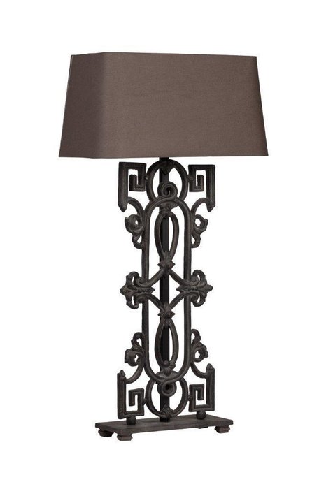 Настольная лампа Greek Key Baluster Table - лучшие Настольные лампы в INMYROOM
