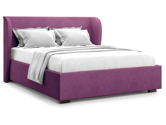 Кровать Tenno без подъемного механизма  160х200 фиолетового цвета 