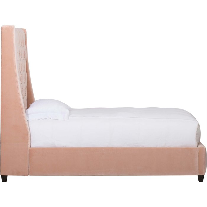 Кровать Ada розового цвета 160х200  - лучшие Кровати для спальни в INMYROOM