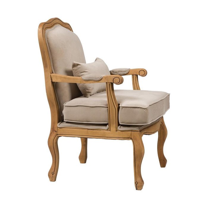 Кресло Bella Cera Бежевый Вельвет - купить Интерьерные кресла по цене 74000.0