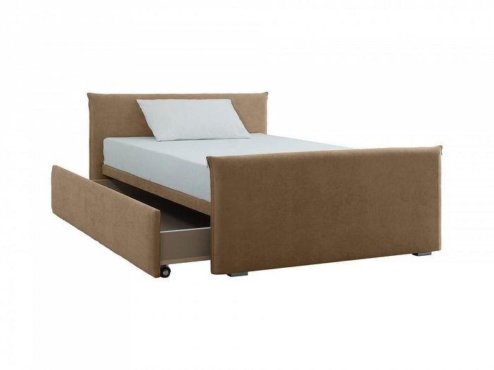 Кровать Studio коричневого цвета  120x200 - купить Кровати для спальни по цене 40770.0