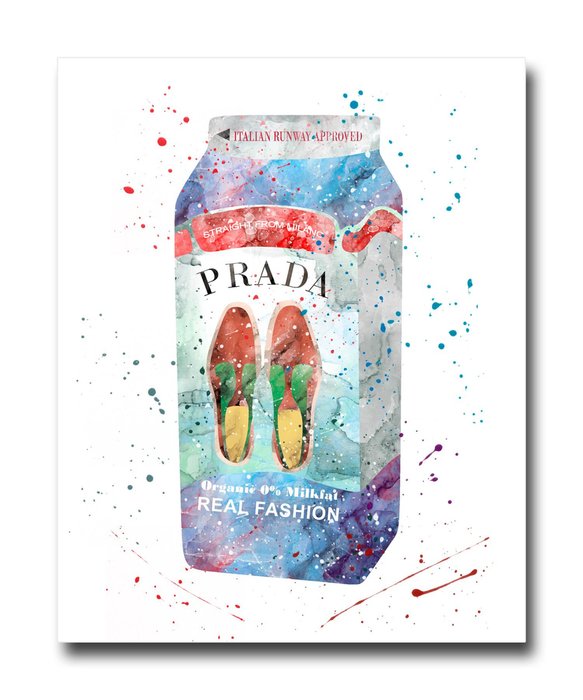 Постер "Prada Milk" Постер "Prada Milk"