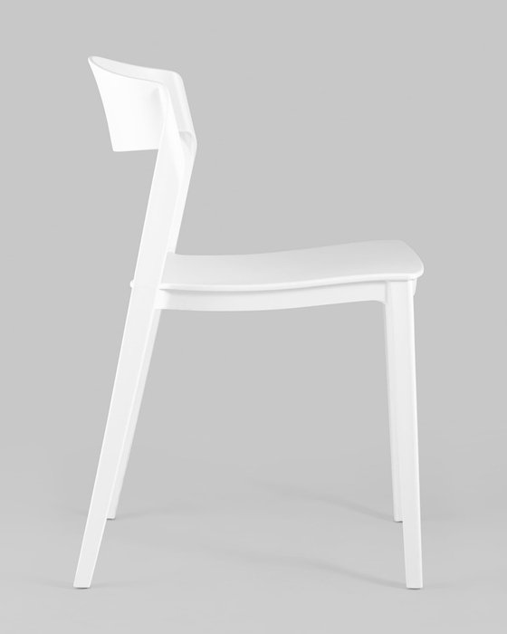 Стул Moris белого цвета - лучшие Обеденные стулья в INMYROOM