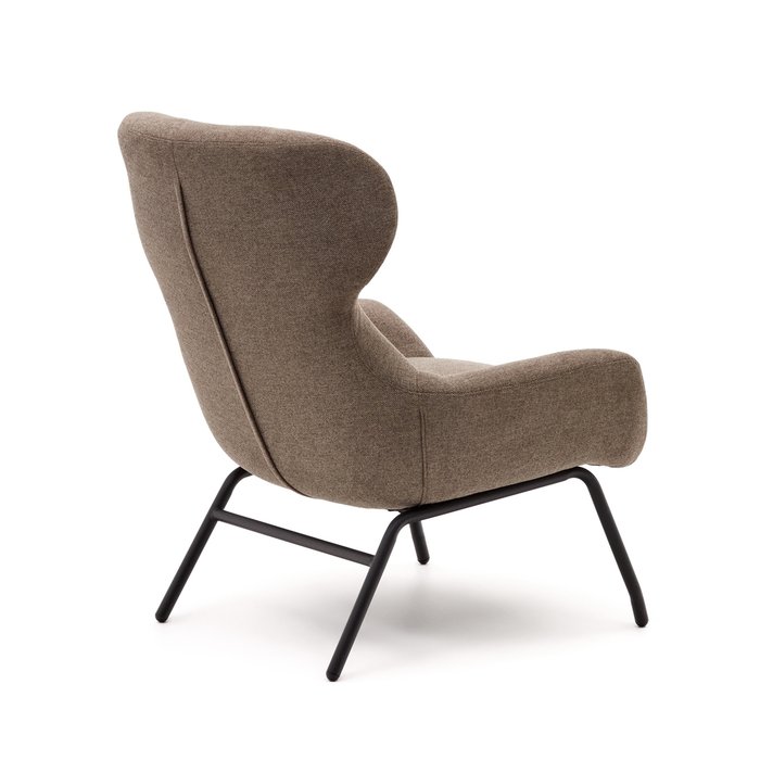 Кресло Belina коричневого цвета   - лучшие Интерьерные кресла в INMYROOM