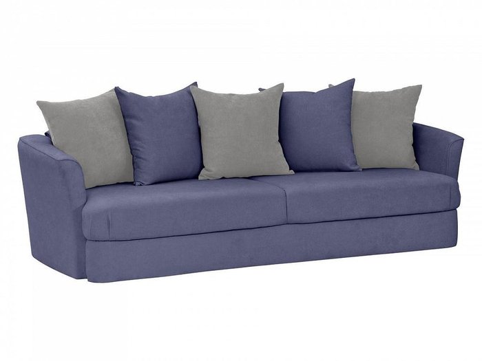 Диван-кровать California сине-фиолетового цвета - купить Прямые диваны по цене 61400.0