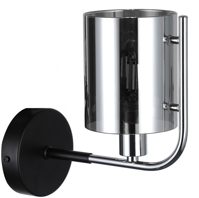 Бра E14*40W Escada Elegant 671/1A Chrome - купить Бра и настенные светильники по цене 2910