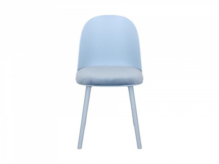 Стул Amato голубого цвета  - купить Обеденные стулья по цене 6900.0