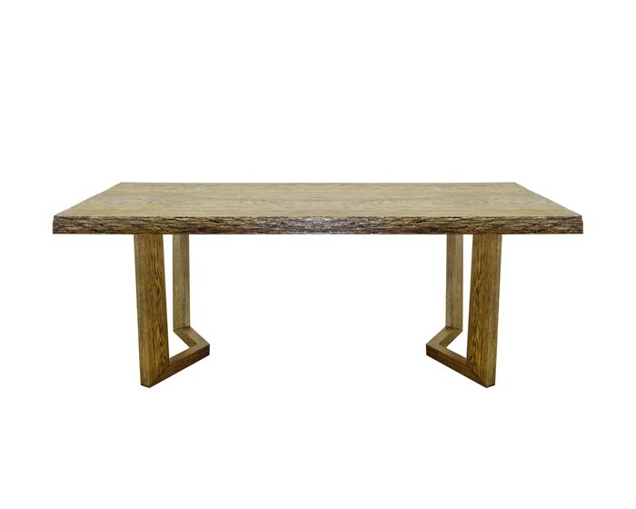 Обеденный стол Крафт коричневого цвета