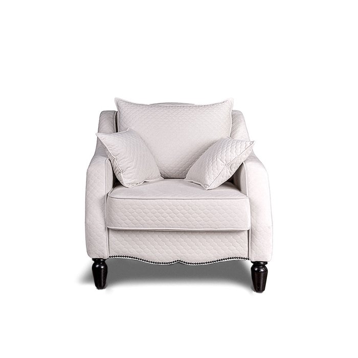 Кресло Lagio белого цвета - купить Интерьерные кресла по цене 47590.0
