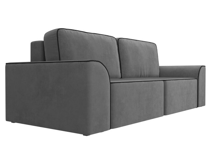 Прямой диван-кровать Вилсон серого цвета - лучшие Прямые диваны в INMYROOM