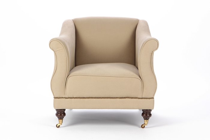 Кресло Lucy бежевого цвета - купить Интерьерные кресла по цене 89500.0