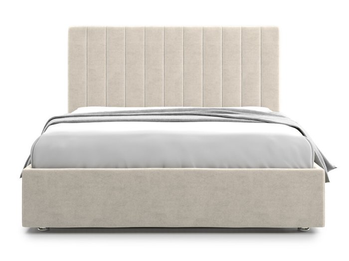 Кровать Premium Mellisa 180х200 бежевого цвета с подъемным механизмом - купить Кровати для спальни по цене 61000.0