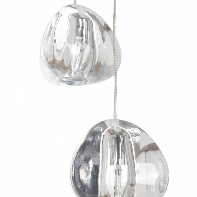 Подвесной светильник Rama  со стеклянными подвесками - лучшие Подвесные люстры в INMYROOM