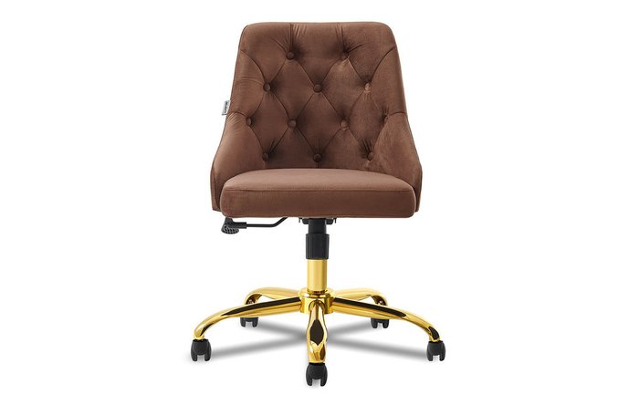 Кресло Aida коричневого цвета - купить Офисные кресла по цене 31007.0