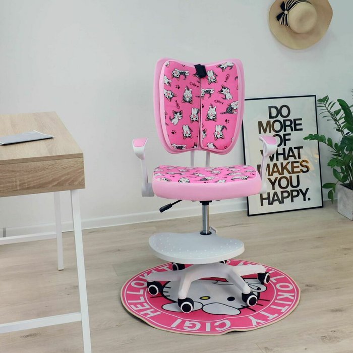 Кресло офисное Pegas розового цвета - лучшие Офисные кресла в INMYROOM