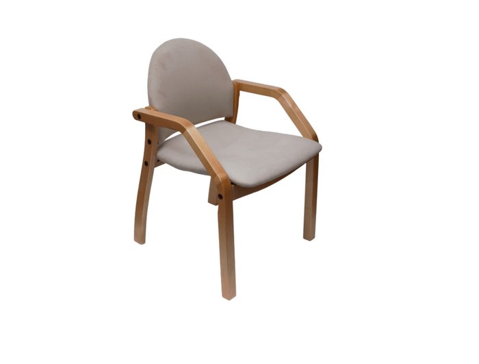 Стул-кресло Джуно бежевого цвета