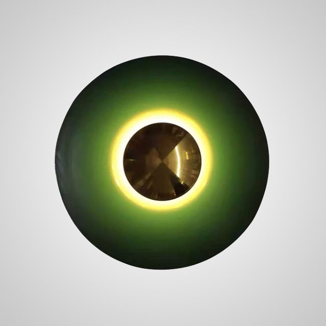 Настенный светильник ALESTA D60 Green - лучшие Бра и настенные светильники в INMYROOM