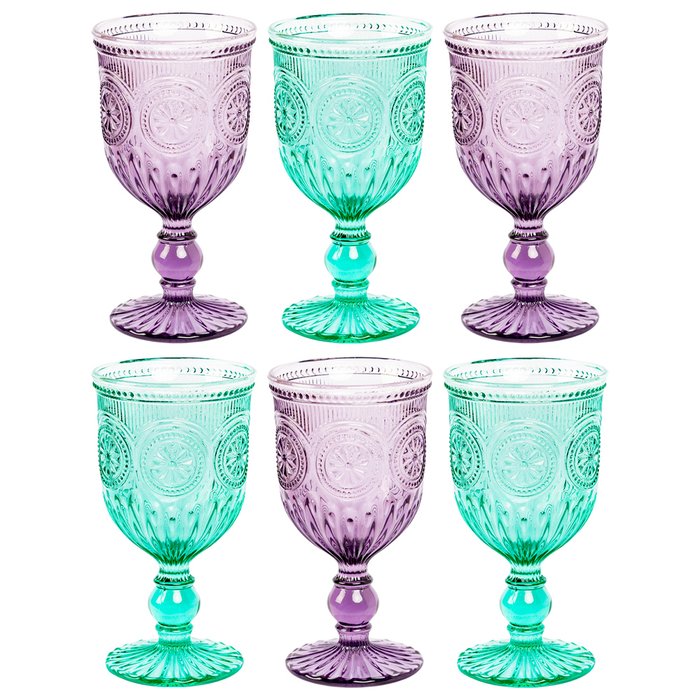 Набор из шести стеклянных бокалов Тильда - купить Бокалы и стаканы по цене 3700.0