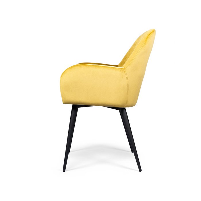 Полукресло Humble желтого цвета - лучшие Обеденные стулья в INMYROOM