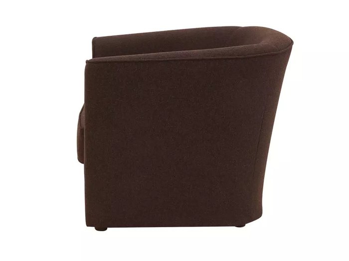 Кресло California темно-коричневого цвета - лучшие Интерьерные кресла в INMYROOM