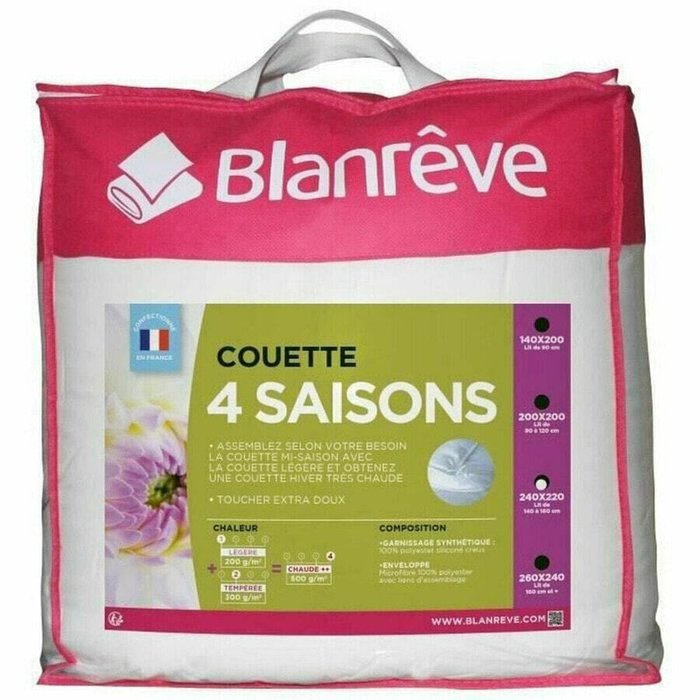 Одеяло Скандинавское наполнение Blanreve 4 season Белый 220 x 240 см 300 g/m? - купить Одеяла по цене 17489.0 Одеяло Скандинавское наполнение Blanreve 4 season Белый 220 x 240 см 300 g/m? - купить Одеяла по цене 17489.0